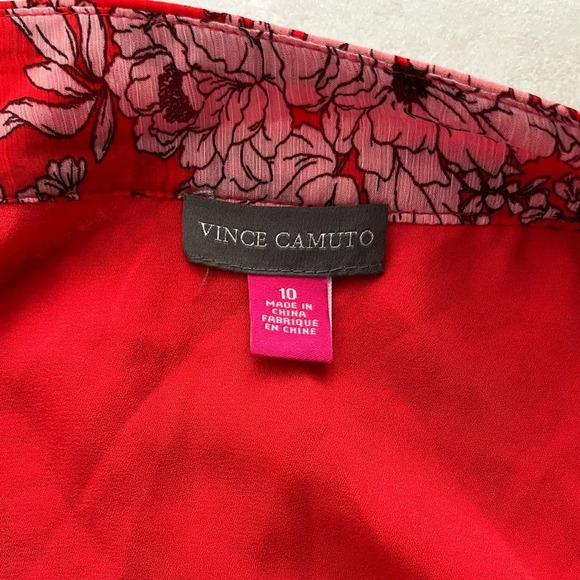 Vince Camuto/ Maxi skirt/ Wrap/ Floral/ Lining/ Size US 10 - Picture 10 of 14
